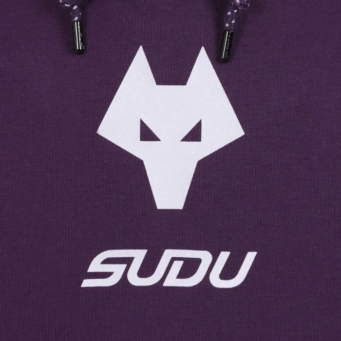 Wolverhampton Wanderers Store | Shop Official 2025-26 Coaches Travel Hoodie – Purple – Junior Wolves Gear